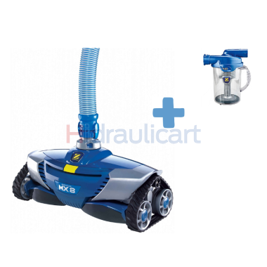 Aspiradora Zodiac MX8 + recogedor de hojas ciclónico