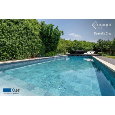 Tela de Piscina Elbe UNIQUE Dolomite Grey 3D