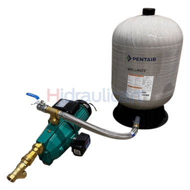 Grupo Hidropresor Automático CMH + Autoclave de Fibra 60L hasta 5,7 m3/h
