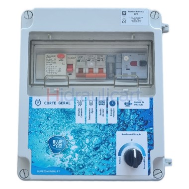 Panel Piscina con Interruptor Diferencial Basic