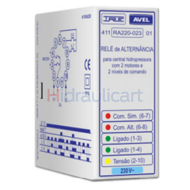 Relé alterno para 2 motores RA220
