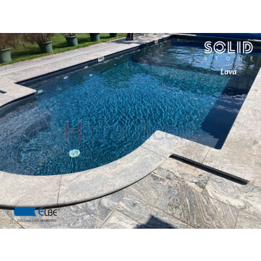 Tela de Piscina Elbe Solid Stone 3D - LAVA