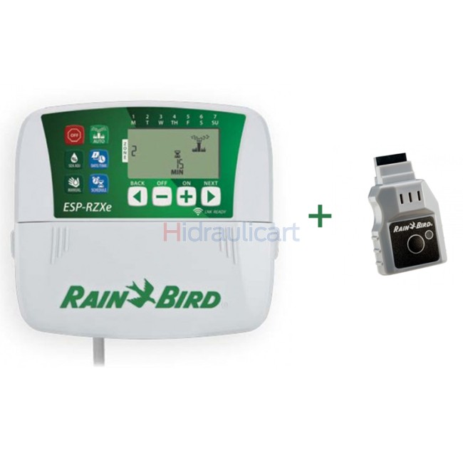 Programador eléctrico ESP-RZX 8 estaciones Interior Rain Bird