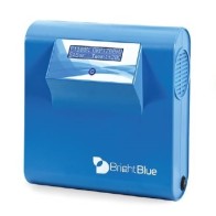 Pluma WP azul brillante, electrólisis de sal