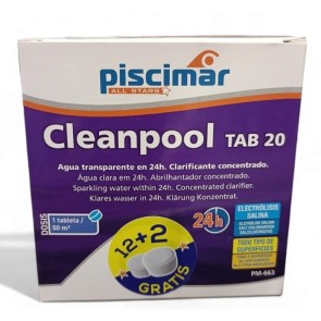 Coagulante Iluminador CLEANPOOL Tab 20 - PM663