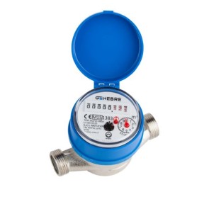 Contadores de agua de un solo chorro