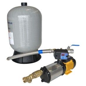 Grupo Hidropresor Automático ESPA + Autoclave Fibra 75L hasta 7,2 m3/h