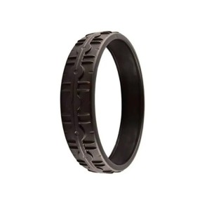 Neumático negro grande para rueda delantera Zodiac