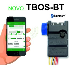Controlador de riego Rain-Bird con pilas TBOS-BLUETOOTH