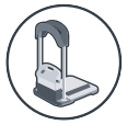 Soporte de cable anti-enrollamiento