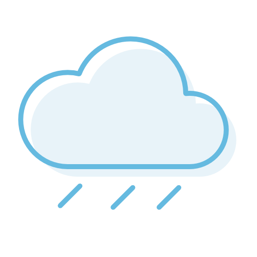 Icono de lluvia