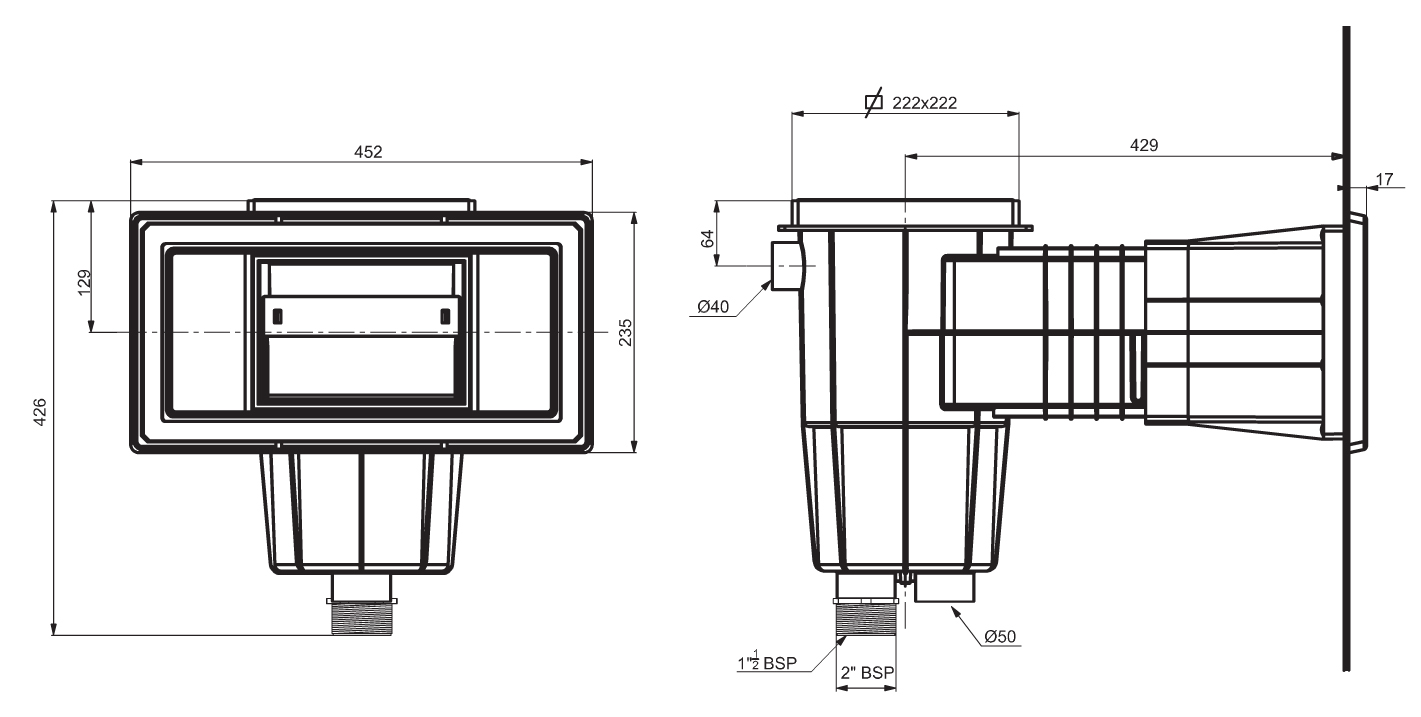 Skimmer Liner